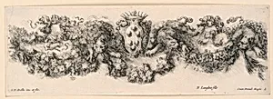 Ornamenti di fregi e fogliami
