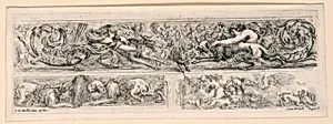 Ornamenti di fregi e fogliami by Stefano della Bella, Italian, 1610–1664