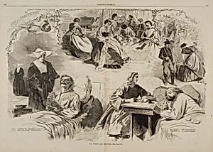 Our Women and the War, from Harper's Weekly, September 6, 1862 by Winslow Homer