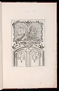 Overdoor Painting and Paneling (Boiseries) Design