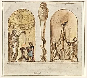 Painted Wall Decoration
