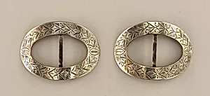 Pair of breeches buckles
