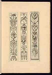 Panel Designs of Grotesque Ornamentation