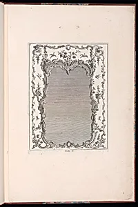 Paneling (boiserie) Design for a Mirror