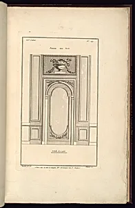 Panneau avec Porte by Juste-François Boucher, French, 1736 – 1782