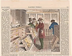 Patent-Office, Washington, D.C. - Examiners at Work