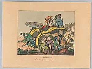 Pauvre bibi!! J'en mourai ... peut Ãªtre, Plate 7 from "InconvÃ©nient"