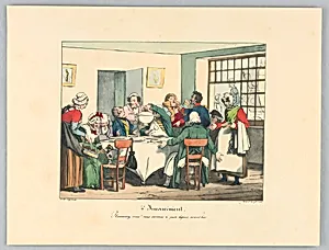 Plaisantez vois? Nous sommes Ã  jeun depuis avant hier, Plate 4 from "InconvÃ©nient"