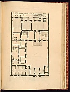 Plan de lâHostel de Monsr. Le Commandeur du Jars