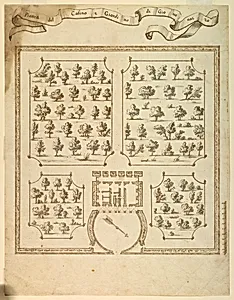 Plan of the Casino and Gardens of Giovenazzo