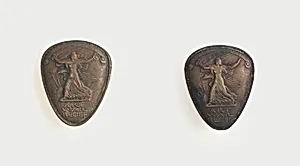 Plaque and pins [3] by Unknown