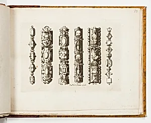 Plate 10, from Livre de bijouterie (Book of Designs for Goldsmiths and Jewelers)