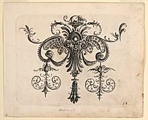 Plate 14, from NeÃ¼w GrotteÃken Buch (New Grotesque Book)