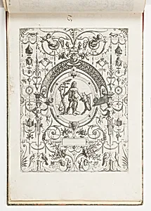 Plate 15, from GrotteÃco in diverÃche manieren (Various Grotesques)