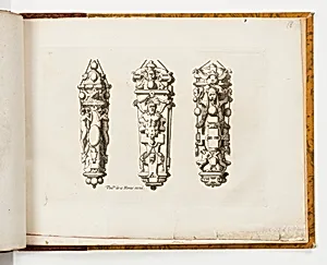 Plate 18, from Livre de bijouterie (Book of Designs for Goldsmiths and Jewelers)