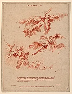 Plate 2 from Livre Ier, Principes du dessin dans le genre du Paysage