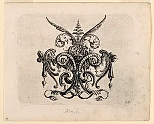 Plate 37, from NeÃ¼w GrotteÃken Buch (New Grotesque Book)