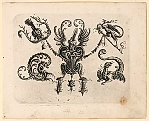 Plate 48, from NeÃ¼w GrotteÃken Buch (New Grotesque Book)