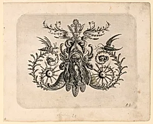Plate 53, from NeÃ¼w GrotteÃken Buch (New Grotesque Book)