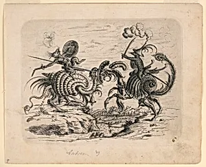 Plate 6, from NeÃ¼w GrotteÃken Buch (New Grotesque Book)