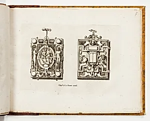 Plate 7, from Livre de bijouterie (Book of Designs for Goldsmiths and Jewelers)
