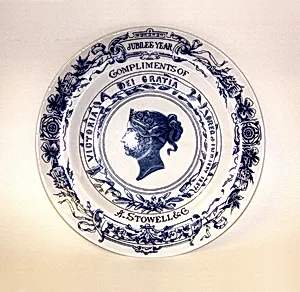Plate Commemorating the Golden Jubilee of Queen Victoria