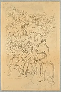 Plate, from Le Jugement Universal