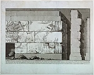 Plate V, vol. II of "Le AntichitÃ  Romane"