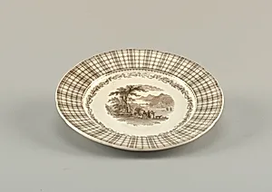 Plate with View of "Bredalbane", Scotland by Cauldon Ltd., Staffordshire, England, 1904 - 1920