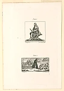 Plates 1 and 2, Illustrations for "Roman Military Punishment" by John Beaver