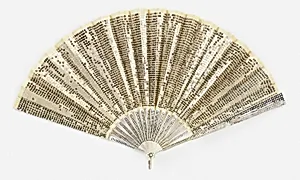 Pleated fan and case