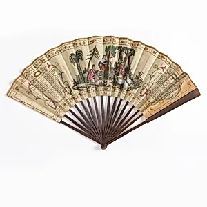 Pleated fan by Unknown