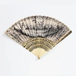 Pleated fan by Unknown