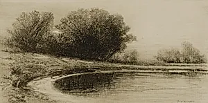 Pond and Trees