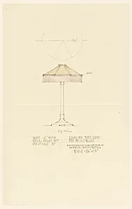 Portable Lamp for Living Room, Henry J. Allen Residence, Wichita, Kansas