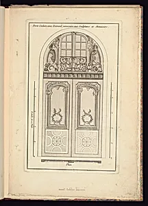 Porte Cochere avec Entresol, necessaire aux Sculpteurs et Menuisiers