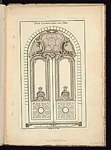 Porte Cochere avec son Plan
