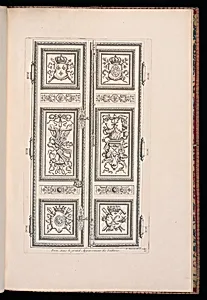 Porte, dans le grand Appartement des Tuilleries