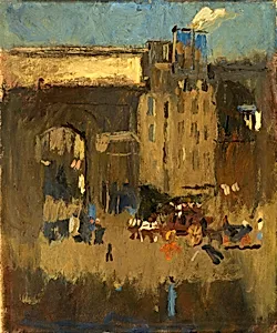 Porte St. Martin et Enterrement