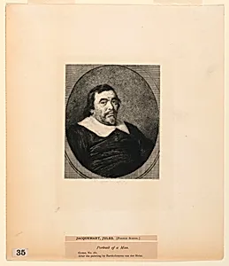 Portrait of a Man, from "Etchings of Pictures in the Metropolitan Museum, New York"