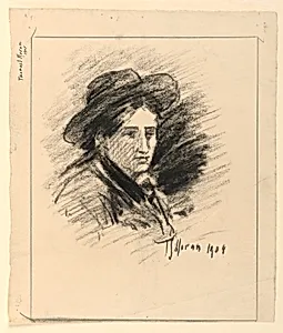 Portrait of a Young Man by Thomas Sidney Moran, American, 1863–1930