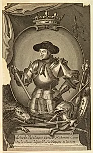 Portrait of Arthur, 3rd Duke of Bretagne (1393-1458)