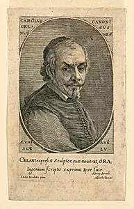 Portrait of Carolus Celanus (Celani) by Albertus Clouwet, Dutch, active in Italy, 1636 - 1679