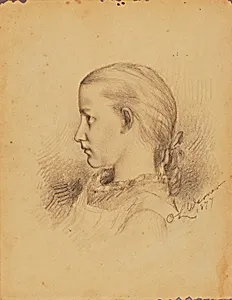 Portrait of Carrie Elliott Warner