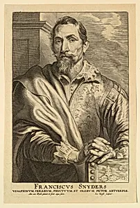 Portrait of Frans Snyders, from the Icones Principum Virorum