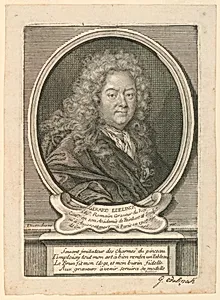 Portrait of Gerard Edelinck (1640-1707) by Durocher
