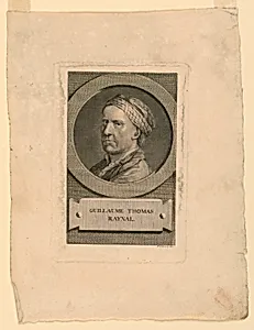 Portrait of Guillaume Thomas Raynal (1713-1796) by Francois G. Lardy