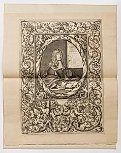 Portrait of Hugues Brisville, from Diverses pièces de serruriers (Various Designs for Locksmiths)
