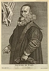 Portrait of Jan de Wael, from the Icones Principum Virorum