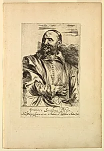 Portrait of Jan Snellinck, from the Icones Principum Virorum